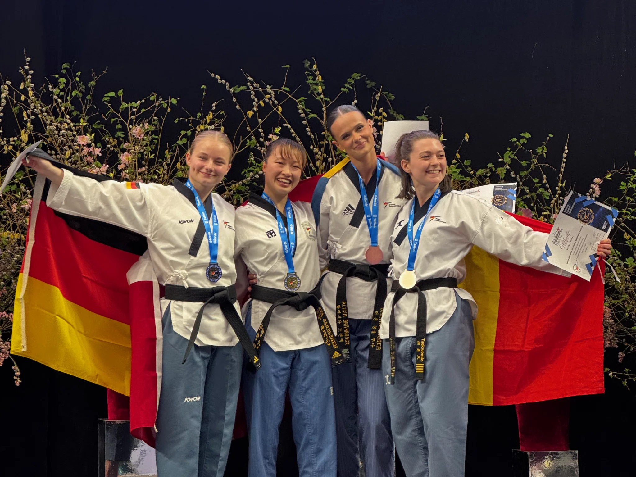 Sensationeller Erfolg für Pia bei der Taekwondo-Europameisterschaft
